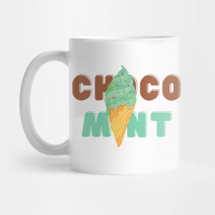 I love ice cream a waffle lot | Choco Mint Ice Cream Flavor | Ice Cream Lovers | Sundae Lovers | Sweet Summer Treat | Sweet Tooth Mug